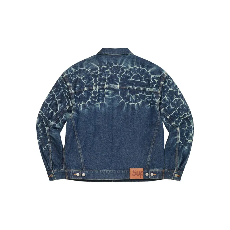 Supreme Shibori Denim Trucker Jacket-1