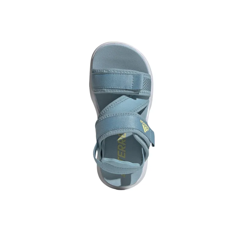 Adidas Anti-Slip Wear-Resistant Low-Top Children's Sandals Gray Blue Kids'-3