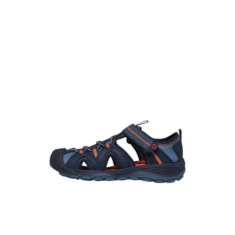 MERRELL Anti-Slip Wear-Resistant Low-Top Children's Sandals Marine Blue Kids'-0
