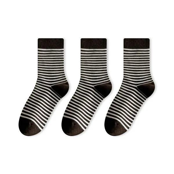 Caramella Mid Calf Socks Women's Combo Set-12