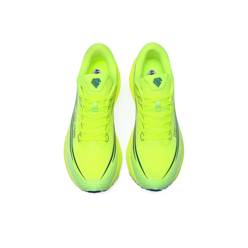 Up Run Fierce Wind Rocket Running Shoes Unisex Glow In The Dark Green-2