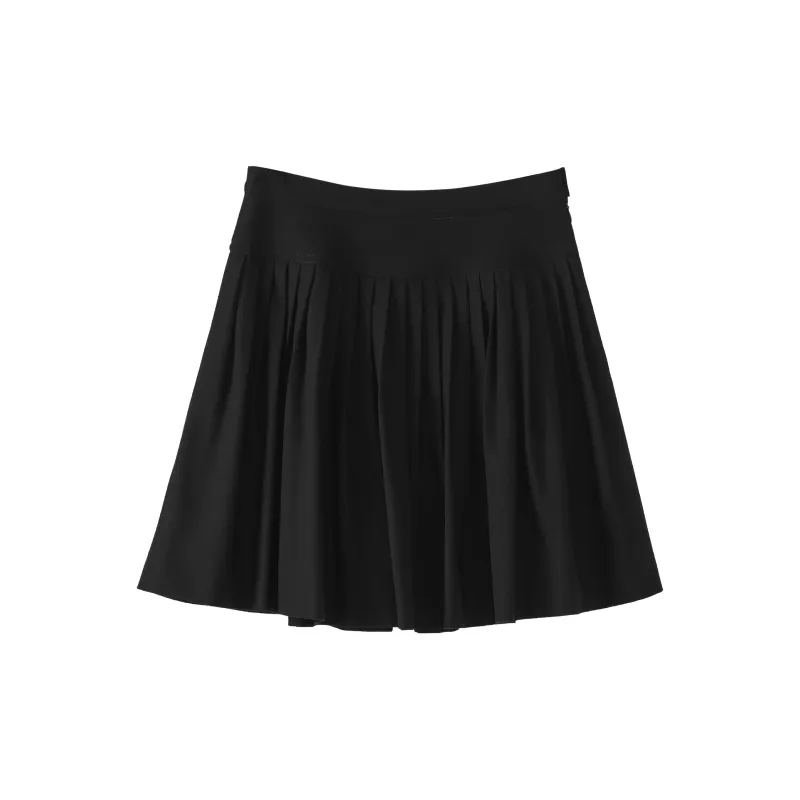Fstudio Casual Short Skirts Women's Black-1