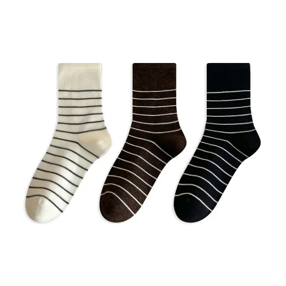 Caramella Mid Calf Socks Women's Combo Set-6