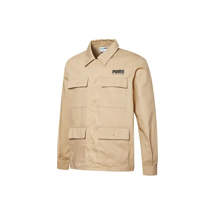 PUMA Jackets Men Pebble Pattern-1
