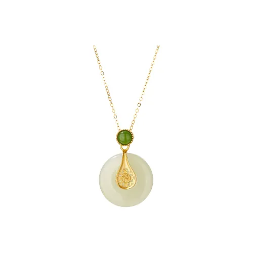 QLADY Hetian Jade Pendants Women's