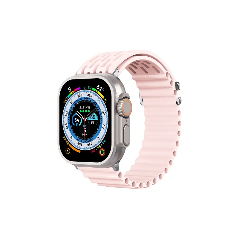 NCFCK Apple Compatibility Watch Band High Strength Silicone Material-66