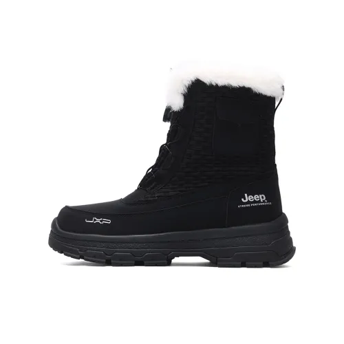 Jeep Snow Boots Unisex Black