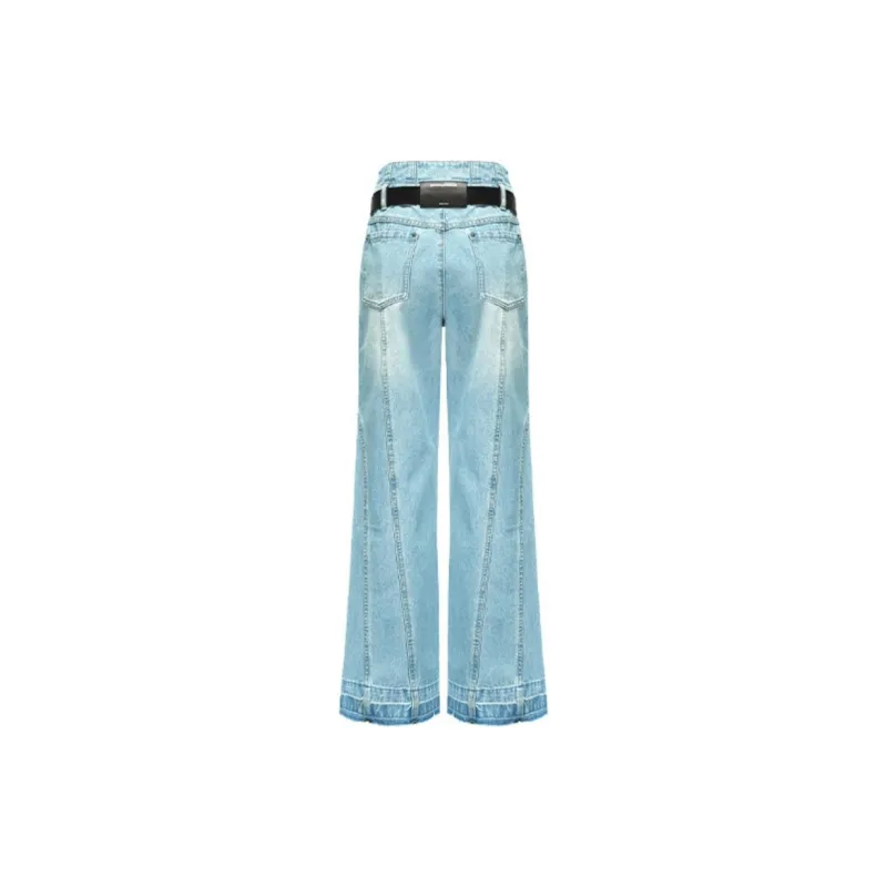 GIMING Jeans Women's Blue-1