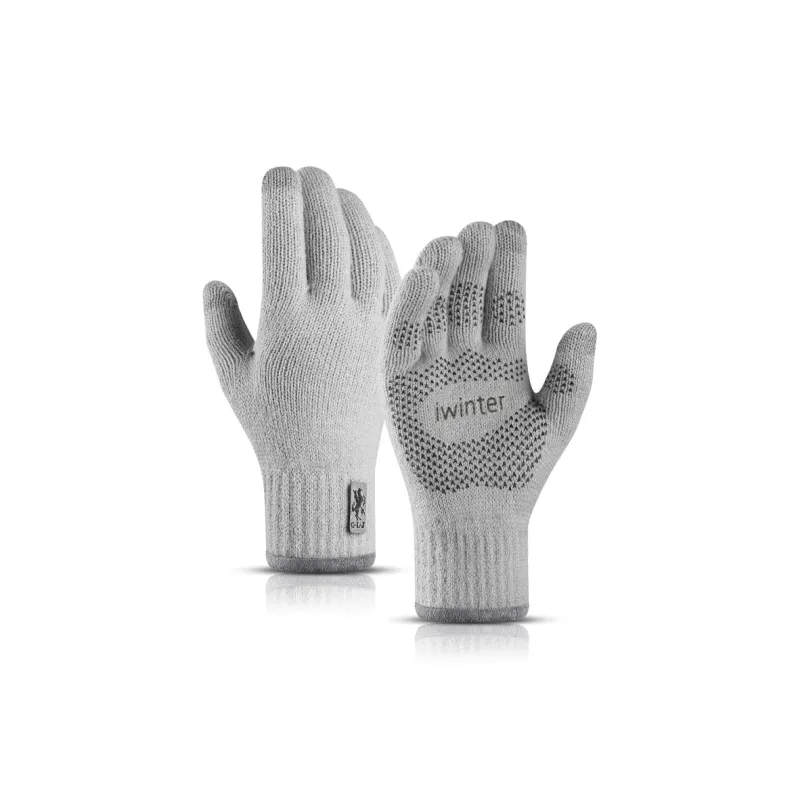 CARDANRO Acrylic Knit Gloves Unisex-4