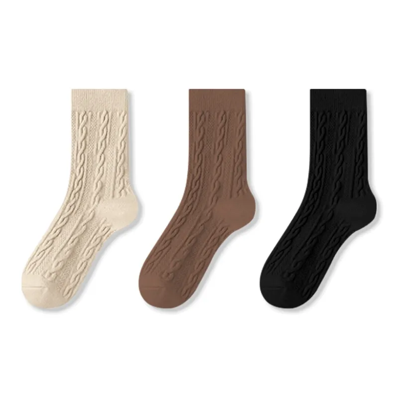 Miguel Mid Calf Socks Women's 3 Pack-8