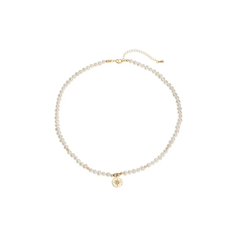 Andaozi Freshwater Pearl Necklaces Women's-0