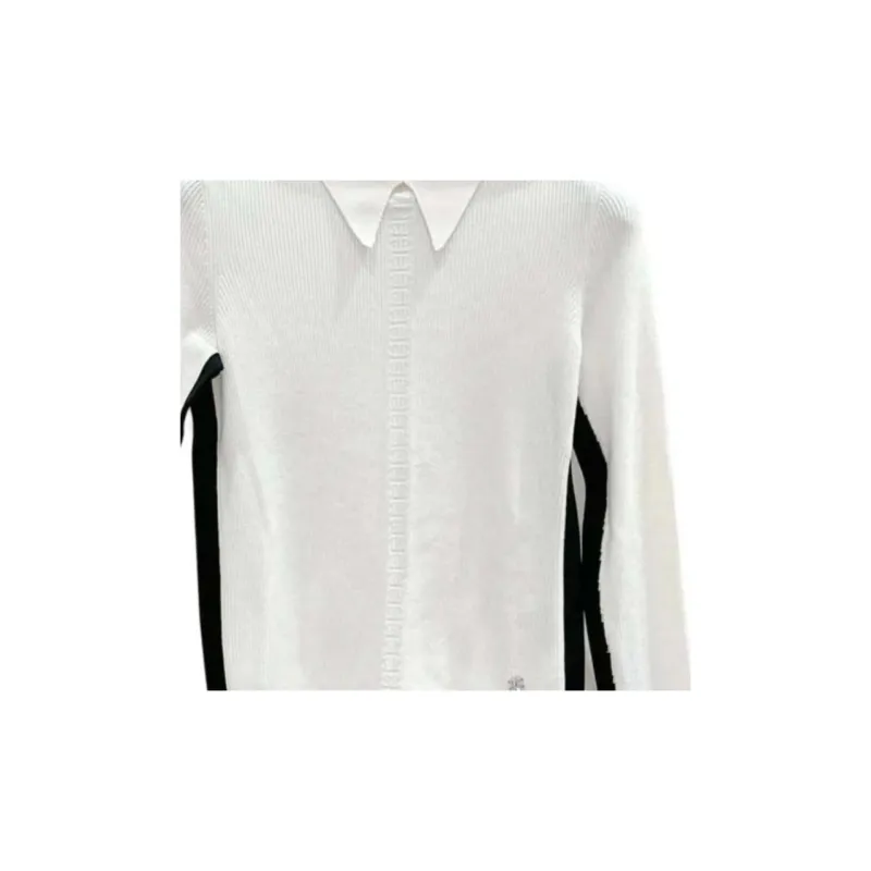 CHANEL 24 New Spring And Summer Arrivals Sweater Women's White-1