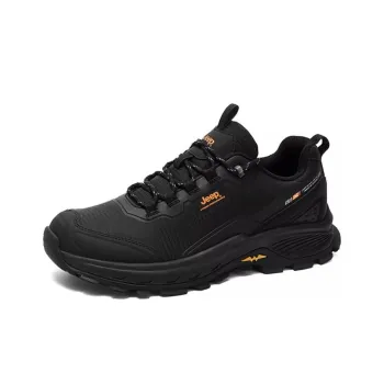Jeep JEEP Anti Slip Wear Resistant Low Top Trekking Shoes Men's Black