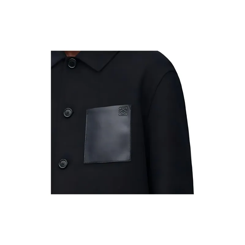 LOEWE Jackets & Coats Men's Black-4