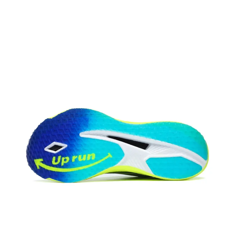 Up Run Fierce Wind Rocket Running Shoes Unisex Glow In The Dark Green-4