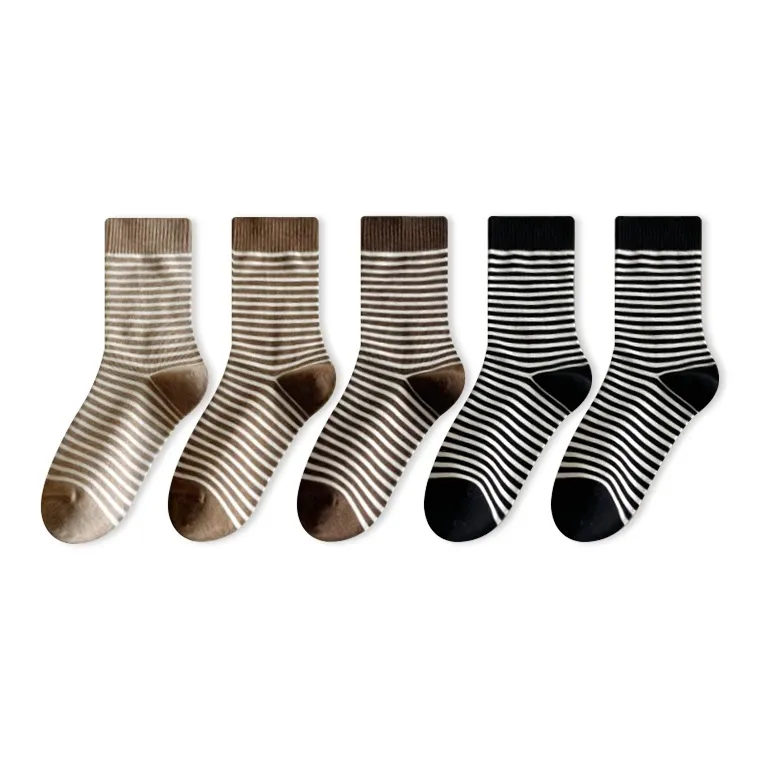 Caramella Mid Calf Socks Women's Combo Set-13