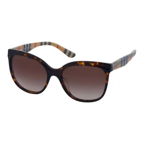 Burberry Plastic Butterfly Sunglasses Unisex Brown