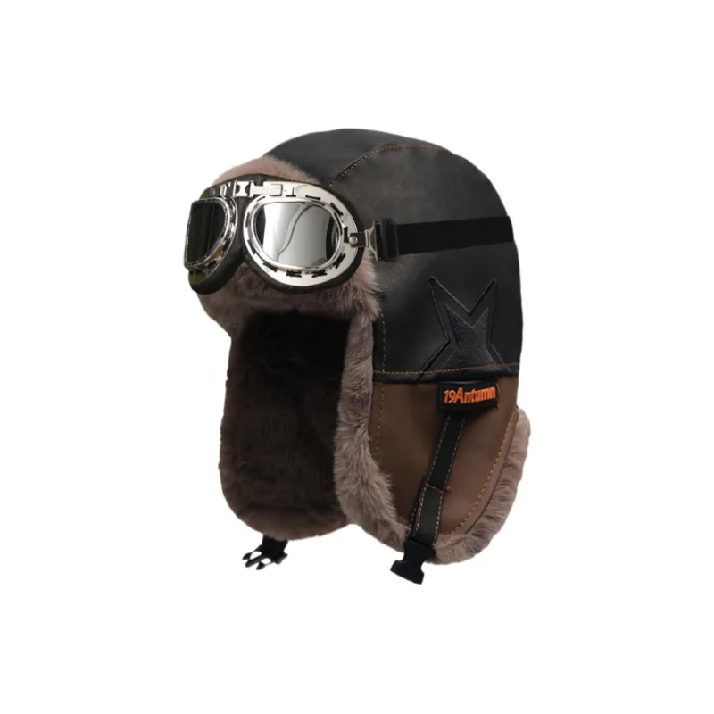 SLEEPYWALK Polyester Trapper Hats Unisex-4