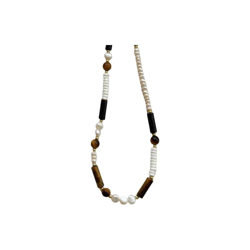 YUDIAN Freshwater Pearl Necklaces Women's-0
