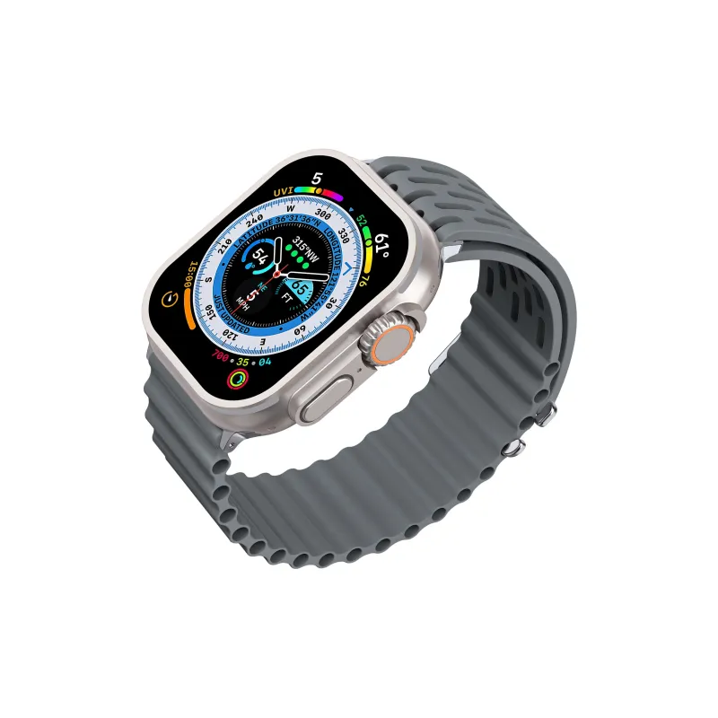 NCFCK Apple Compatibility Watch Band High Strength Silicone Material-11