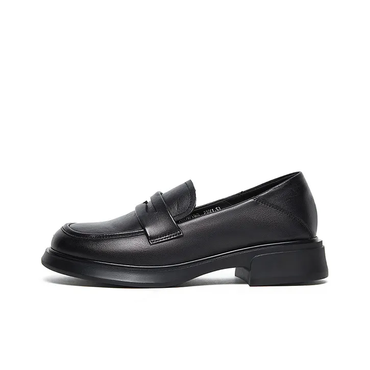 HANG TEN Loafers Women's Black/Beige-0