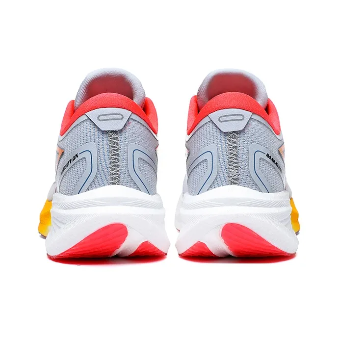 Up Run Fierce Wind Rocket Running Shoes Unisex Gray Peach Red-4