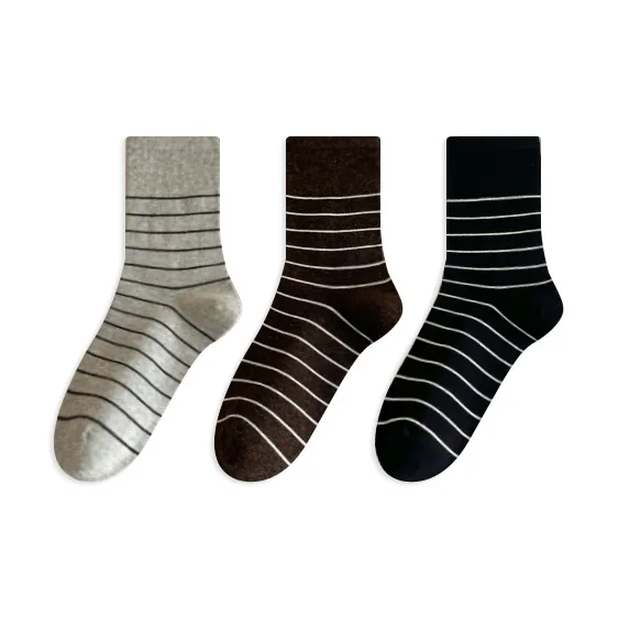 Caramella Mid Calf Socks Women's Combo Set-9