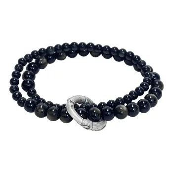 Red All Year Round Obsidian Jade Bracelets Unisex