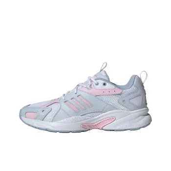 Adidas JZ Runner Anti Slip Wear Resistant Low Top Chunky Sneakers Women's White Pink