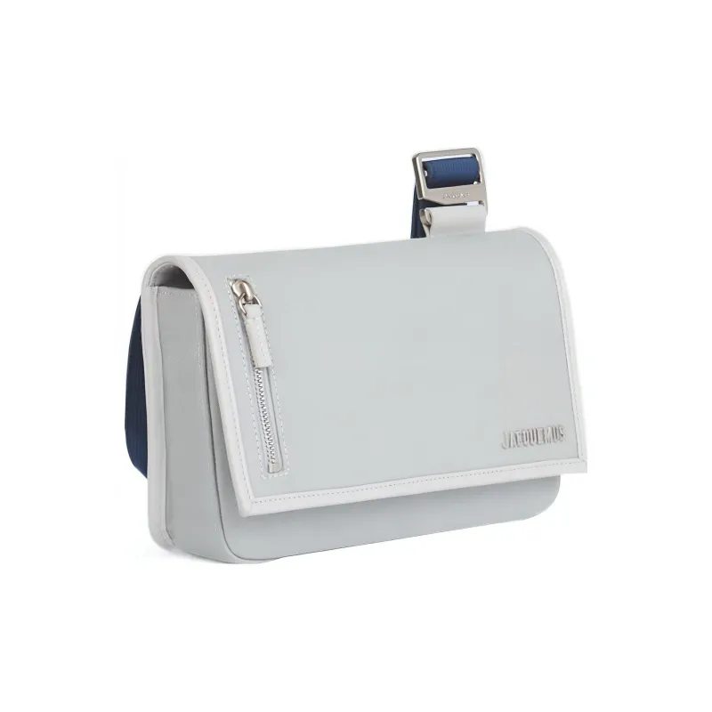 Jacquemus Canvas Canvas Bag Shoulder Bag Crossbody Bag Mini Women's Light Gray-1