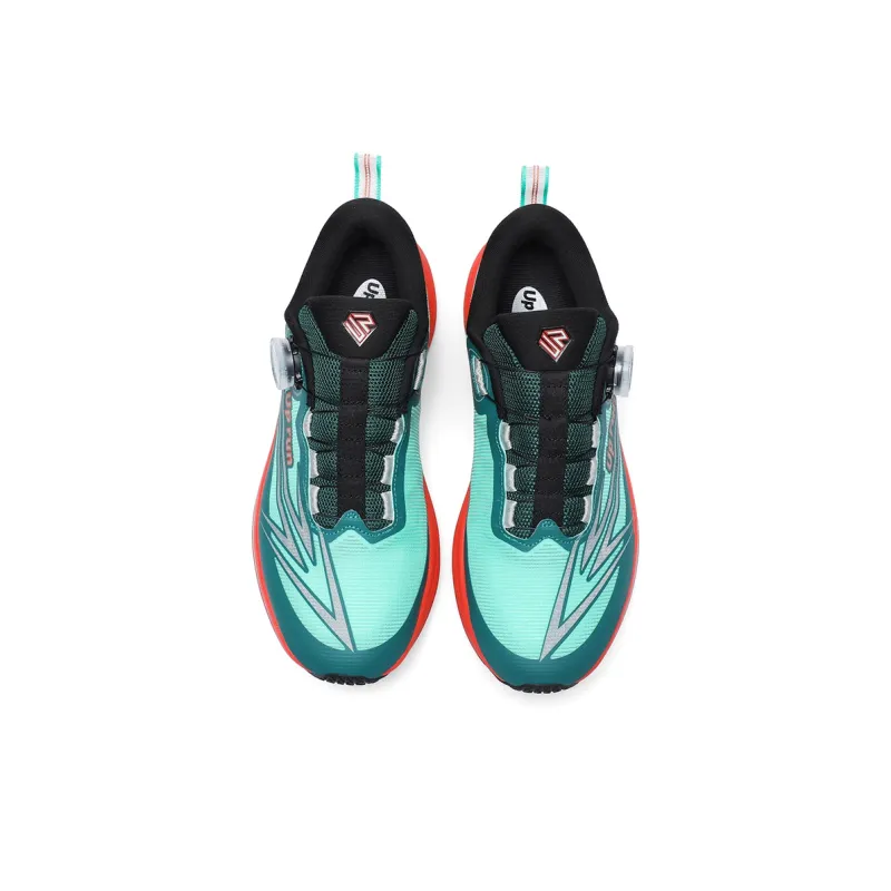 Up Run Cyclone Arrow Low-Top Running Shoes Unisex Qinghai Green-2