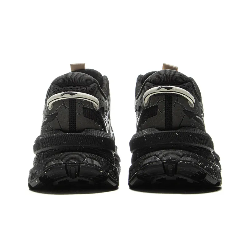 LiNing CF Su Xingchuan Anti-Slip And Wear-Resistant Support Grip Low-Top Trekking Shoes Unisex Gray Black-3