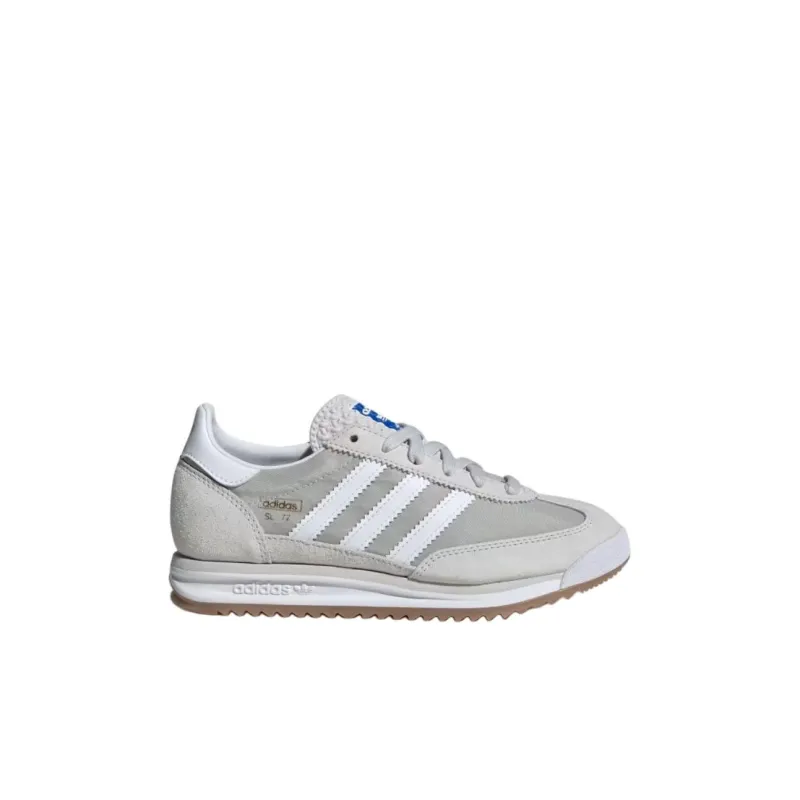 Adidas Originals SL 72 RS Anti Slip Wear Resistant Low Top Kids' Running Shoes Gray Kids'-1