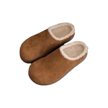 ALPLUME Women's Home Slippers Chestnut Antelope Brown