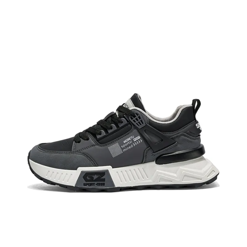 Meiretu Slip Resistant, Abrasion Resistant, Lightweight Low Top Casual Shoes Men's-4