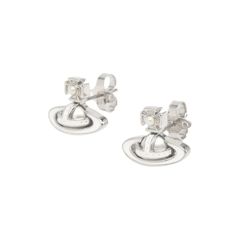 Vivienne Westwood Orb Plaque Embellished Earrings-3