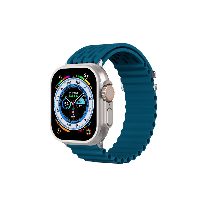 NCFCK Apple Compatibility Watch Band High Strength Silicone Material-3