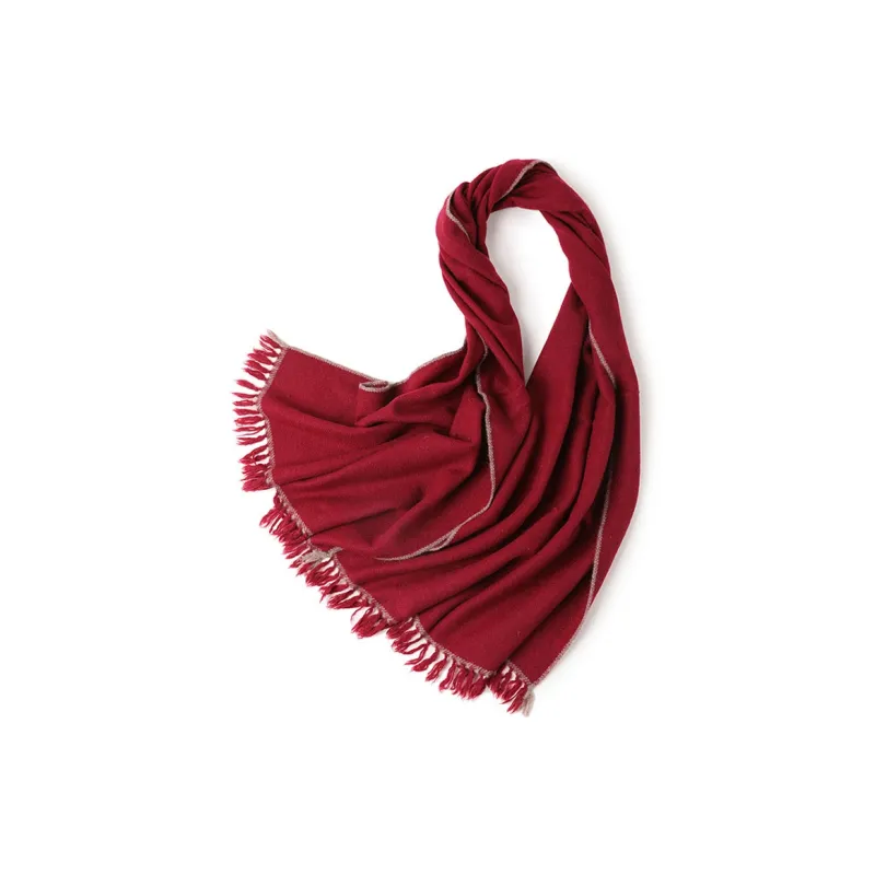 Yamaichi Maru Lambswool Knit Scarves Unisex-5