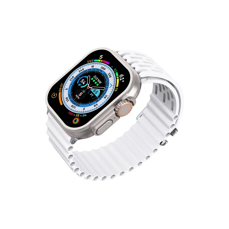 NCFCK Apple Compatibility Watch Band High Strength Silicone Material-17