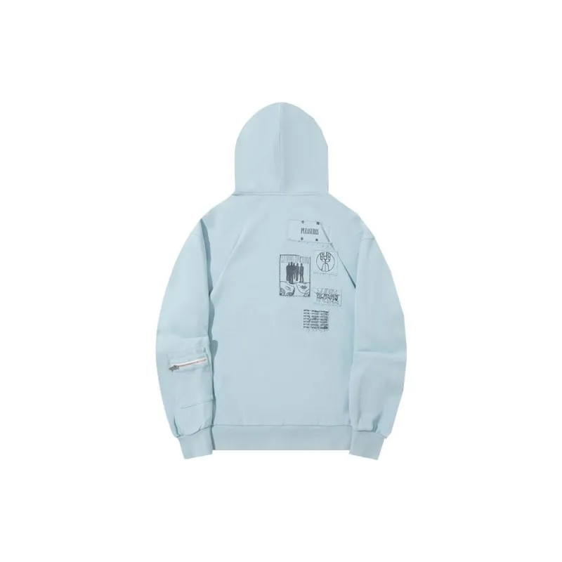 LiNing Sweatshirts Unisex Forget Me Not Blue-1