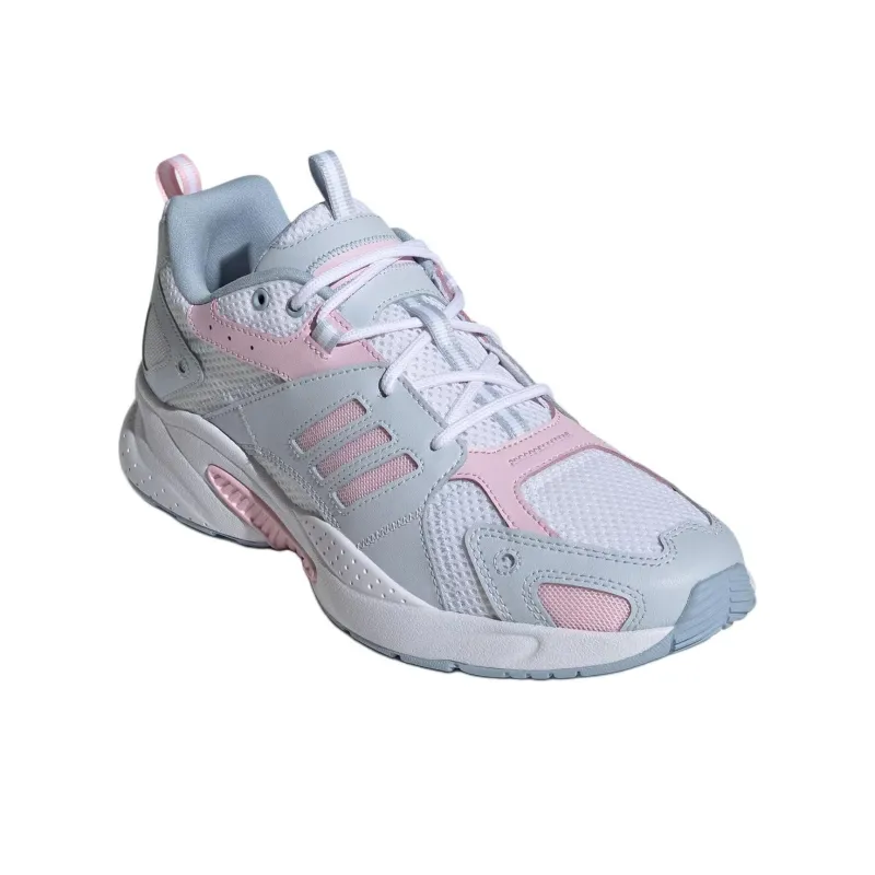 Adidas JZ Runner Anti Slip Wear Resistant Low Top Chunky Sneakers Women's White Pink-2