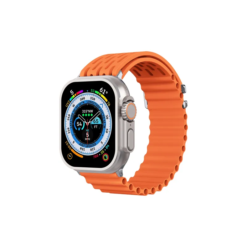 NCFCK Apple Compatibility Watch Band High Strength Silicone Material-36