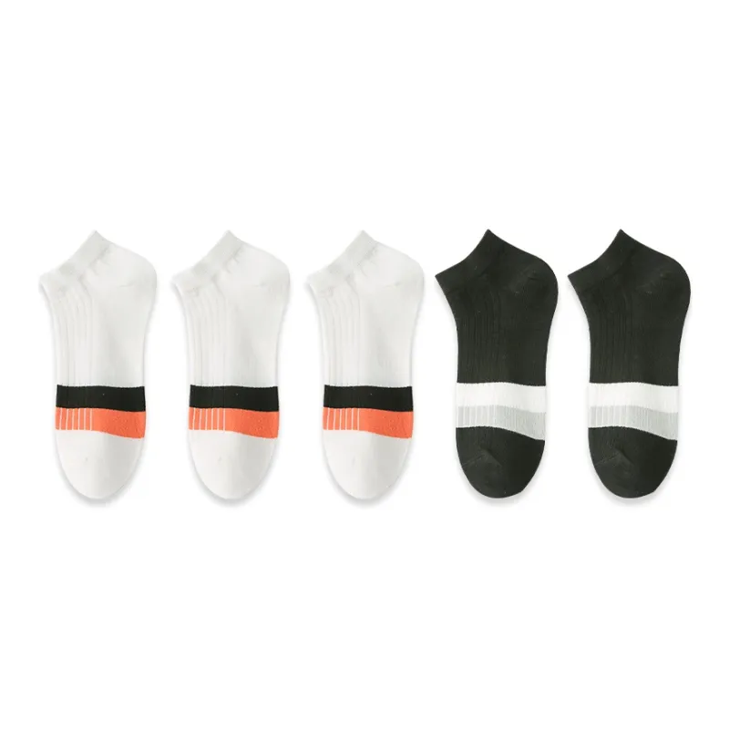 Miguel No-Show Socks Men's 5 Pack-3