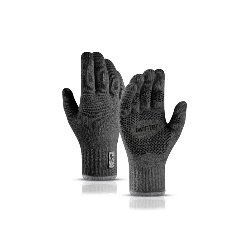 CARDANRO Acrylic Knit Gloves Unisex-6