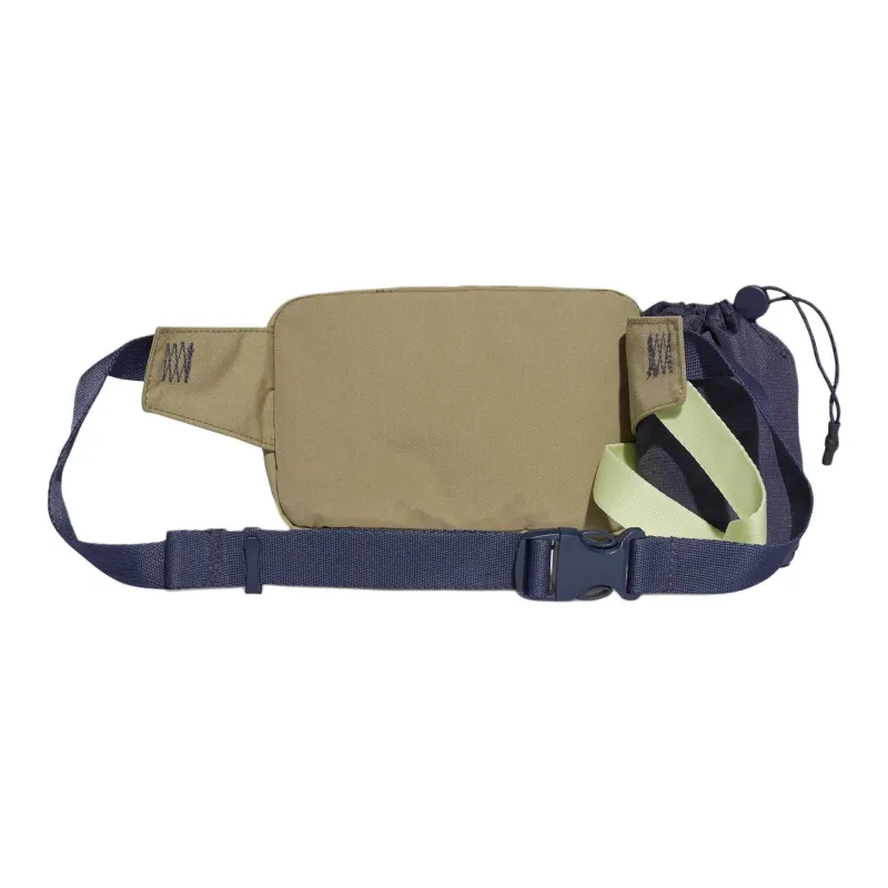 Adidas Recycled Polyester Fanny Pack Regular Unisex Green & Dark Gray & Navy Blue-2