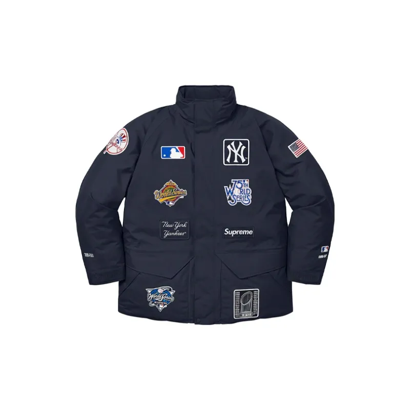 Supreme New York Yankees GORE TEX 700 Fill Down Jacket-4