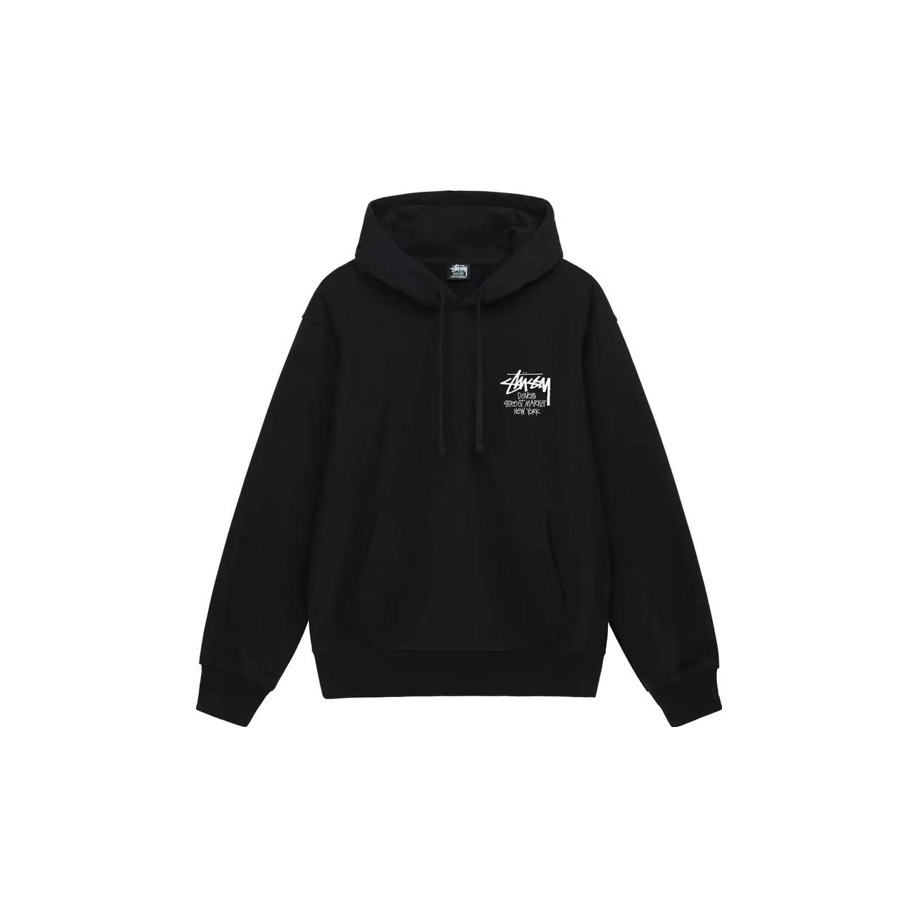 Stussy X Dover Street Market New York Hoodie Black L - POIZON Stussy X Dover Street Market New York Hoodie Black L - POIZON