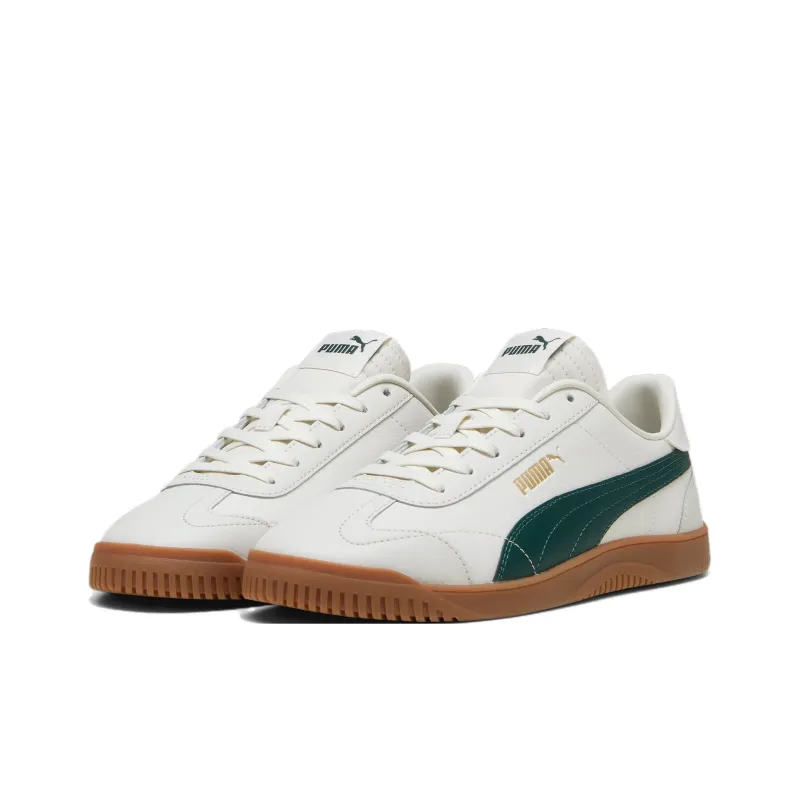 PUMA Club 5v5 Anti Slip Wear Resistant Low Top Skateboard Shoes Unisex White Gray-2