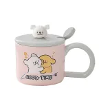 Hugging Puppy[Gray Cap+Spoon]