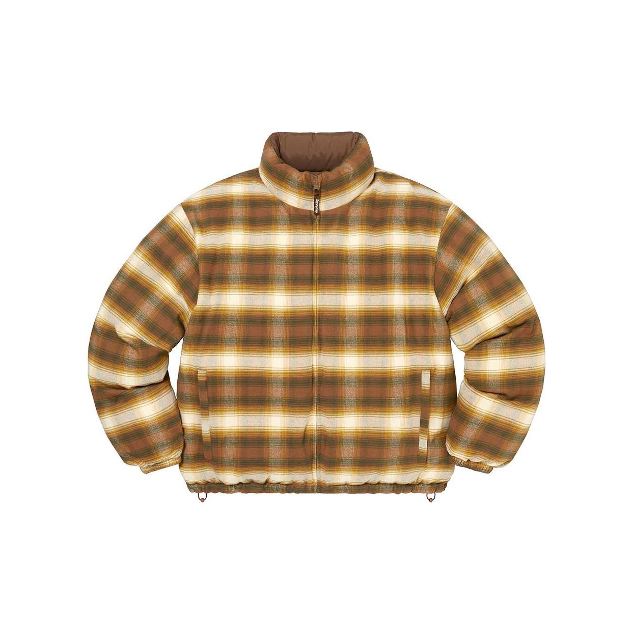 Supreme Flannel Reversible Puffer Jacket - Cheap Rcj Jordan